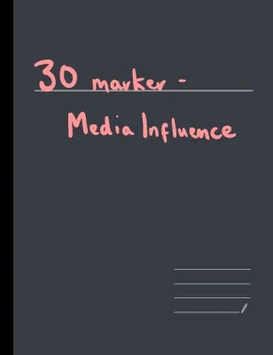 30 Marker - Media Influence