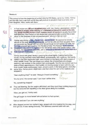 GCSE English Language Paper 1 - Tips, Model Answers, and Examples