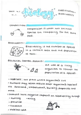 Classification and biodiversity, terms you’ll need to know and information about conservation