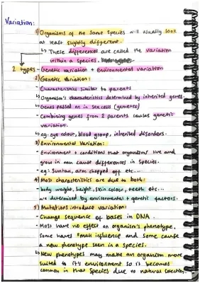 GCSE Biology Paper 2: Inheritance, Variation & Evolution Notes - AQA Study Guide