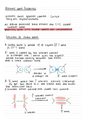 Understanding Alkenes: Structure, Bonding, and Properties