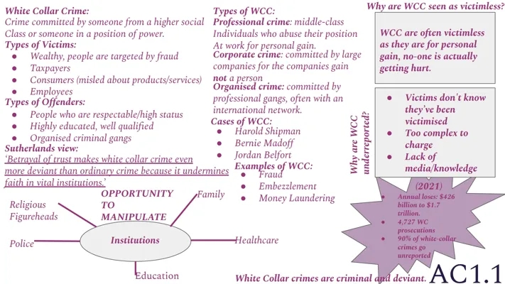 Understanding White-Collar and Blue-Collar Crimes: Cases and Examples