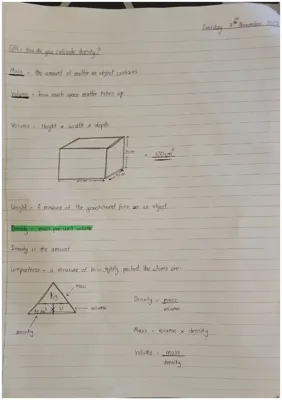 Understanding Density