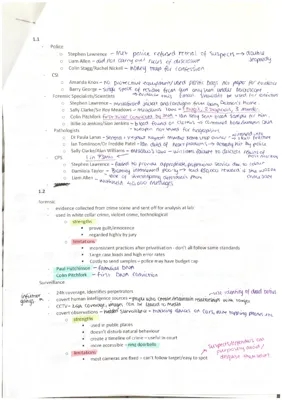 Criminology Unit 3 AC Notes with Annotations - Quizlet & PDF