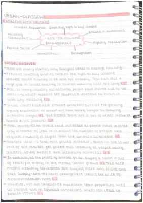 Glasgow Housing Crisis - Student Life and Urban Development