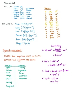 AQA A Level Physics Mechanics Revision PDF: Questions, Answers, and Past Papers