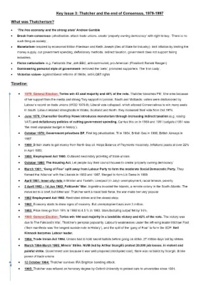 British History Timeline 1979-1997: Major Events and Thatcherism