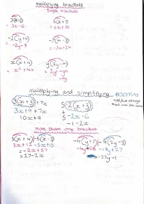 multiplying brackets 