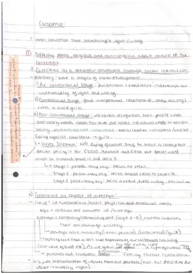 AQA A-Level Religious Studies Conscience Notes PDF & Free Quizlet