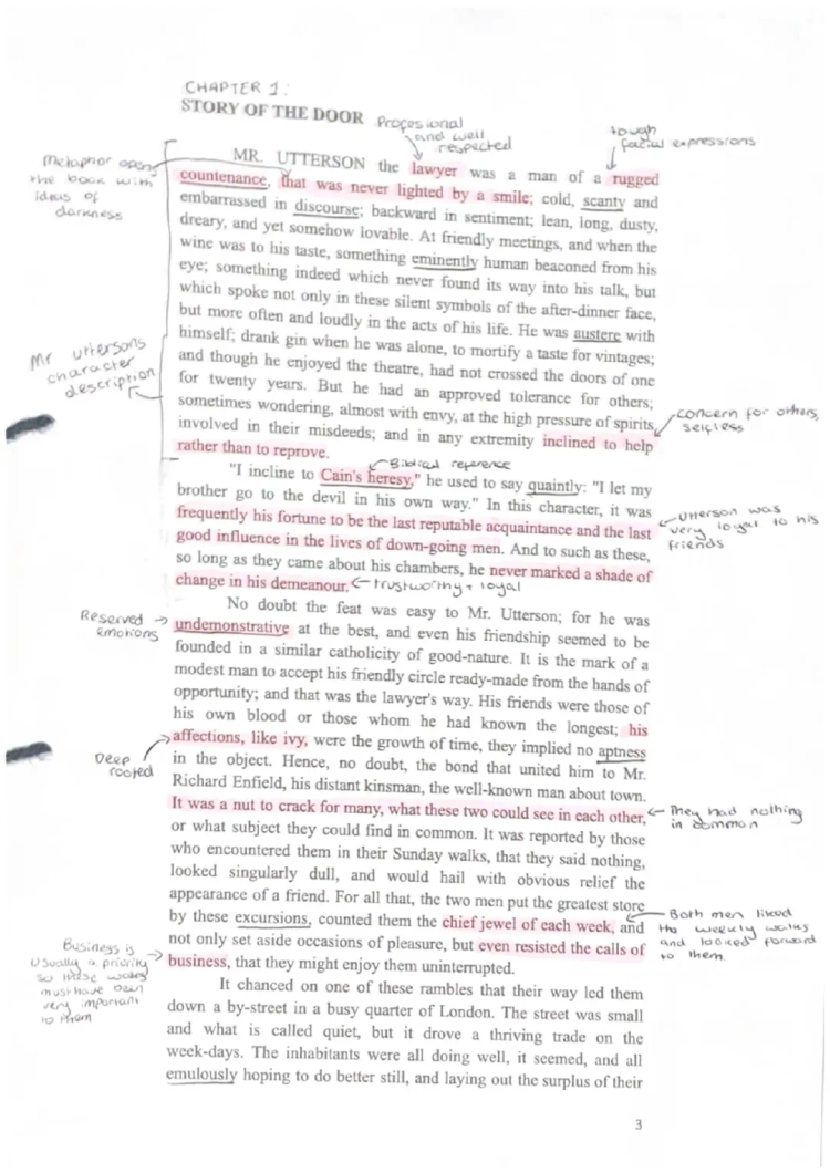 Jekyll and Hyde Chapter 1 Summary, Key Quotes, and Analysis Essay