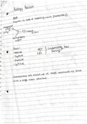 Free Triple Higher Tier Biology PDF Notes - GCSE AQA, Homeostasis, Brain & Eye