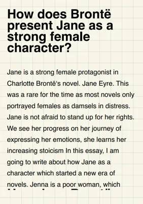 Exploring Jane Eyre: An Independent and Strong Woman in a Gothic Victorian World