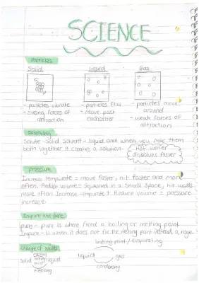 How Do Particles Behave and What Are Pure and Impure Substances?