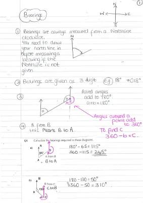 Fun with Bearings: Easy Scale Drawing, Maths Questions, and Measurement Tips