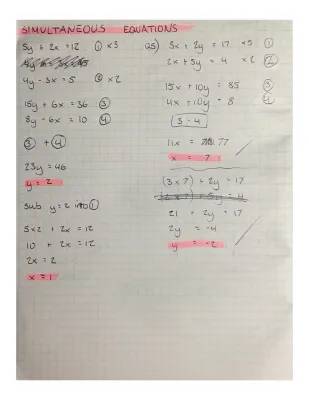 Easy Steps for Solving Equations and Algebra