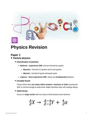 AQA A Level Physics Notes PDF Free Download (Great for Other Boards!)