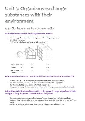 AQA A Level Biology: Gas Exchange & Transport Quizlet, PDFs, and Exam Questions