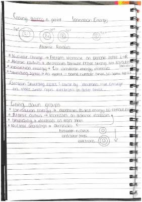 Why Atomic Radius and Ionization Energy Change in the Periodic Table for Kids