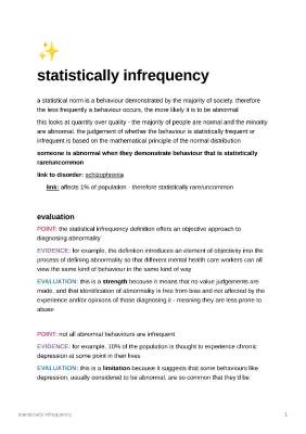 Understanding Statistical Infrequency: Easy Examples and Definitions for Kids