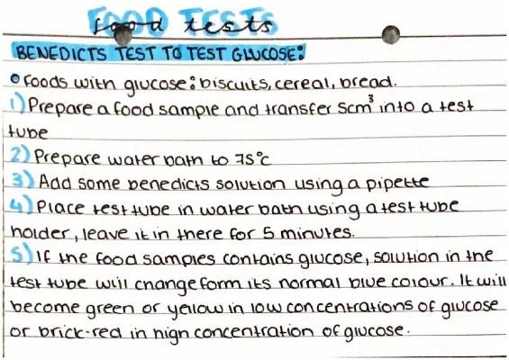 How To Do Cool Science Tests: Glucose, Starch, and Lipids