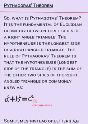 Pythagoras' Theorem Fun: Right-Angled Triangles Made Easy!