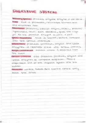 GCSE COMBINED SCIENCE BIOLOGY TOPIC 2 NOTES 