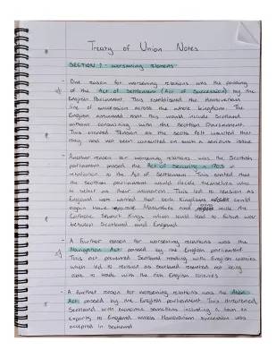 Why Did the Treaty of Union Make Everyone Upset? - A Simple KS2 Summary