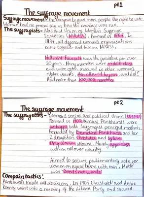 The Women's Suffrage Movement: History and Tactics