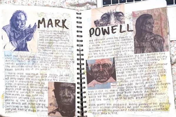 Mark Powell Artist Research - Facts, Drawings, Art Style & More