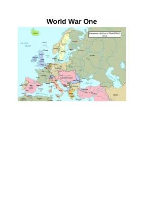 Maps of Europe: Before and After WW1 with Allies and Central Powers