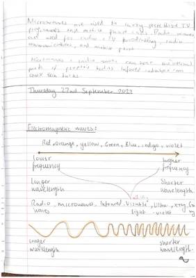 AQA GCSE Physics Combined Science Year 10 Revision Notes PDF