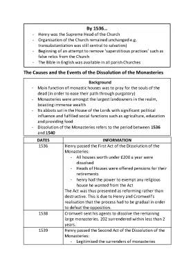 Henry VIII: Key Events, Wives, and Fun Facts (1536-1547)