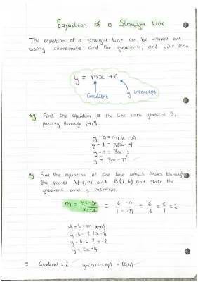 Finding Line Equations from Two Points and More: Easy Steps for Kids