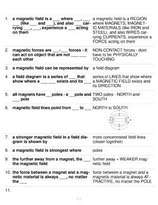 magnetism physics flashcards