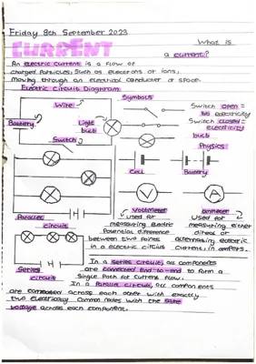 Electric Circuit Symbols and Meanings PDF - Fun Guide for Kids