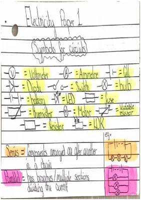 Fun Study Notes: Electric Circuit Symbols and How Friction Makes Static Electricity