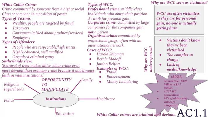 Understanding White-Collar and Blue-Collar Crimes: Cases and Examples