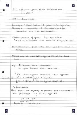 Genetics Fun: Genotype and Phenotype, Dihybrid Cross & Chi-square Test