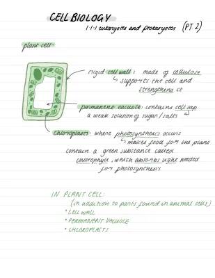 Biology AQA - Cell Biology Topics: PDF Notes, Past Papers, and Revision Questions