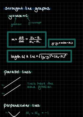 Coordinate geometry