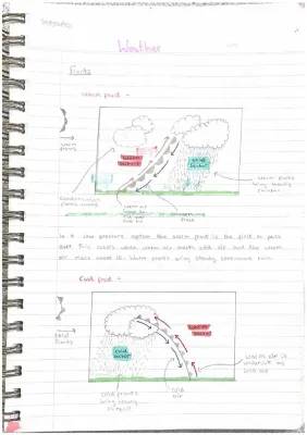 Understanding Weather: Cold Fronts, High and Low Pressure, and More! (Nat 5 Geography)