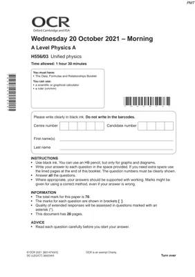 november 2021 physics paper 3 worked solutions