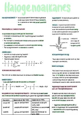 How Halogenoalkanes React and Affect Our Planet