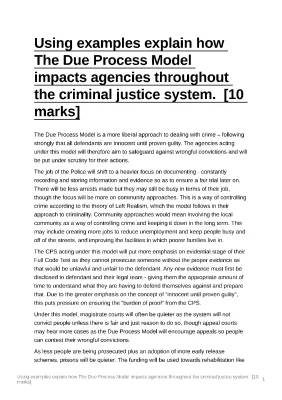 How Crime Control and Due Process Work: Easy Examples for Kids 