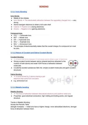 Easy Chemistry: Ionic, Covalent, and Metallic Bonds for Kids