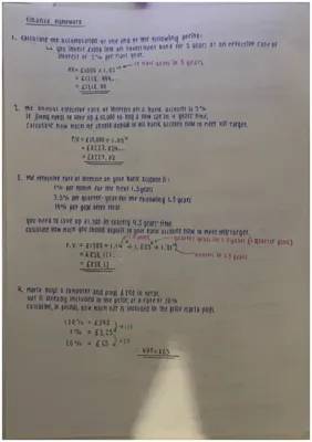 higher applications of mathematics-finance