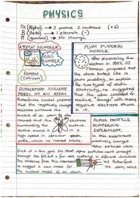 Easy Physics: J.J. Thomson's Plum Pudding Model & Rutherford's Atomic Model Explained