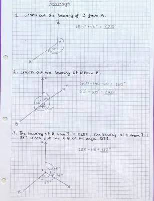 Fun with Bearings: Easy Trigonometry and Maps for Kids!