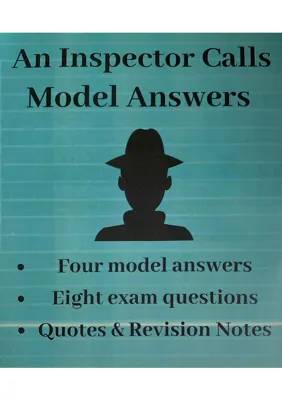 An Inspector Calls Fun Revision with Model Answers and J.B. Priestley Facts