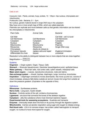 Year 9 Biology Made Easy: GCSE Plant & Animal Cells, Gas Exchange, and More!